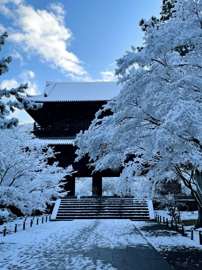 京都 南禅寺 雪 2023-1