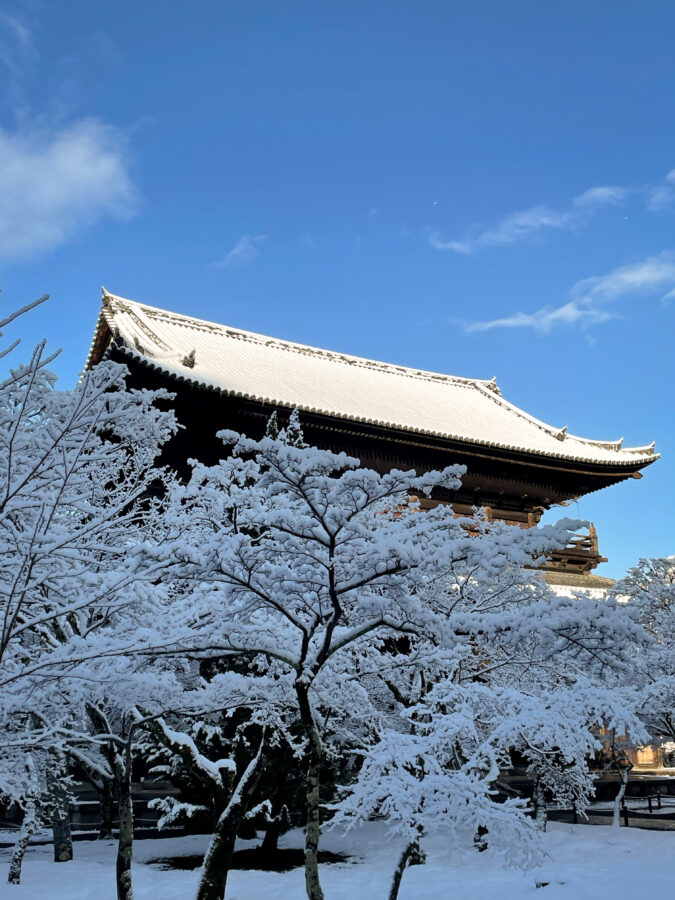 京都 南禅寺 雪 2023-11