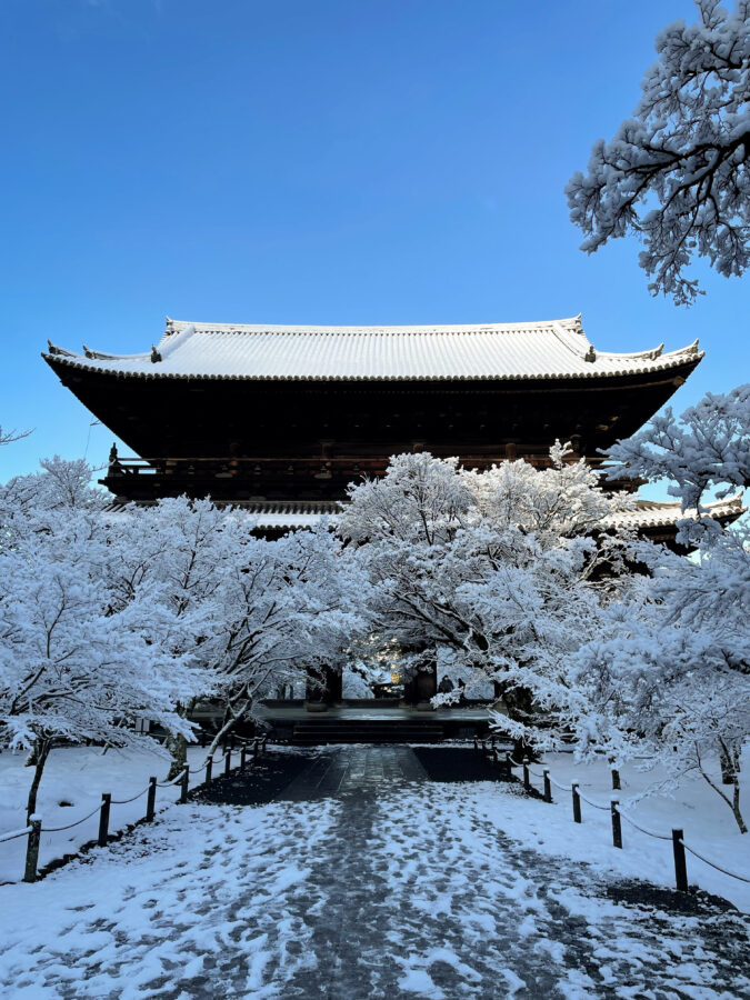 京都 南禅寺 雪 2023-6
