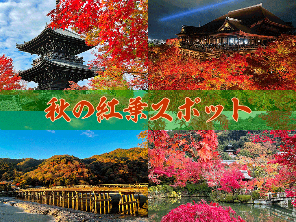 秋の京都紅葉スポット名所