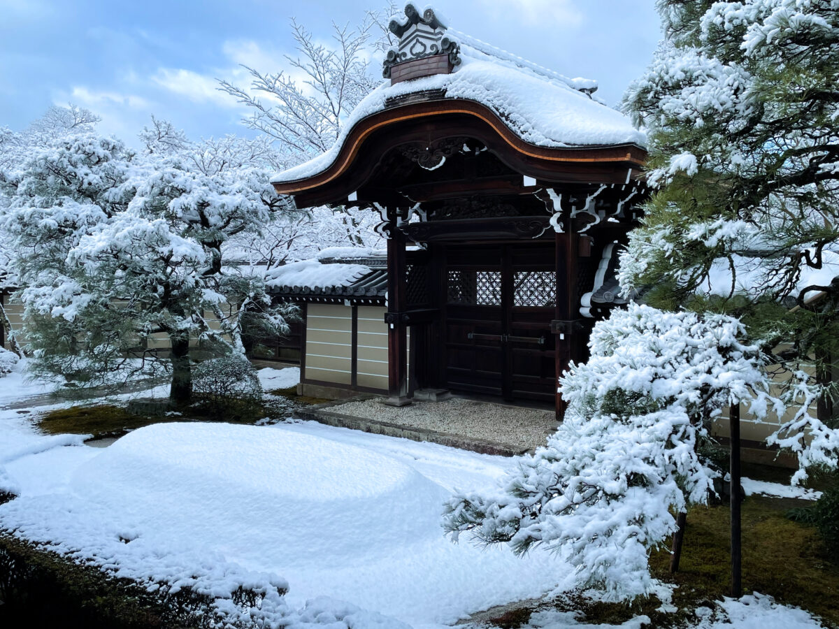 京都 永観堂 雪16