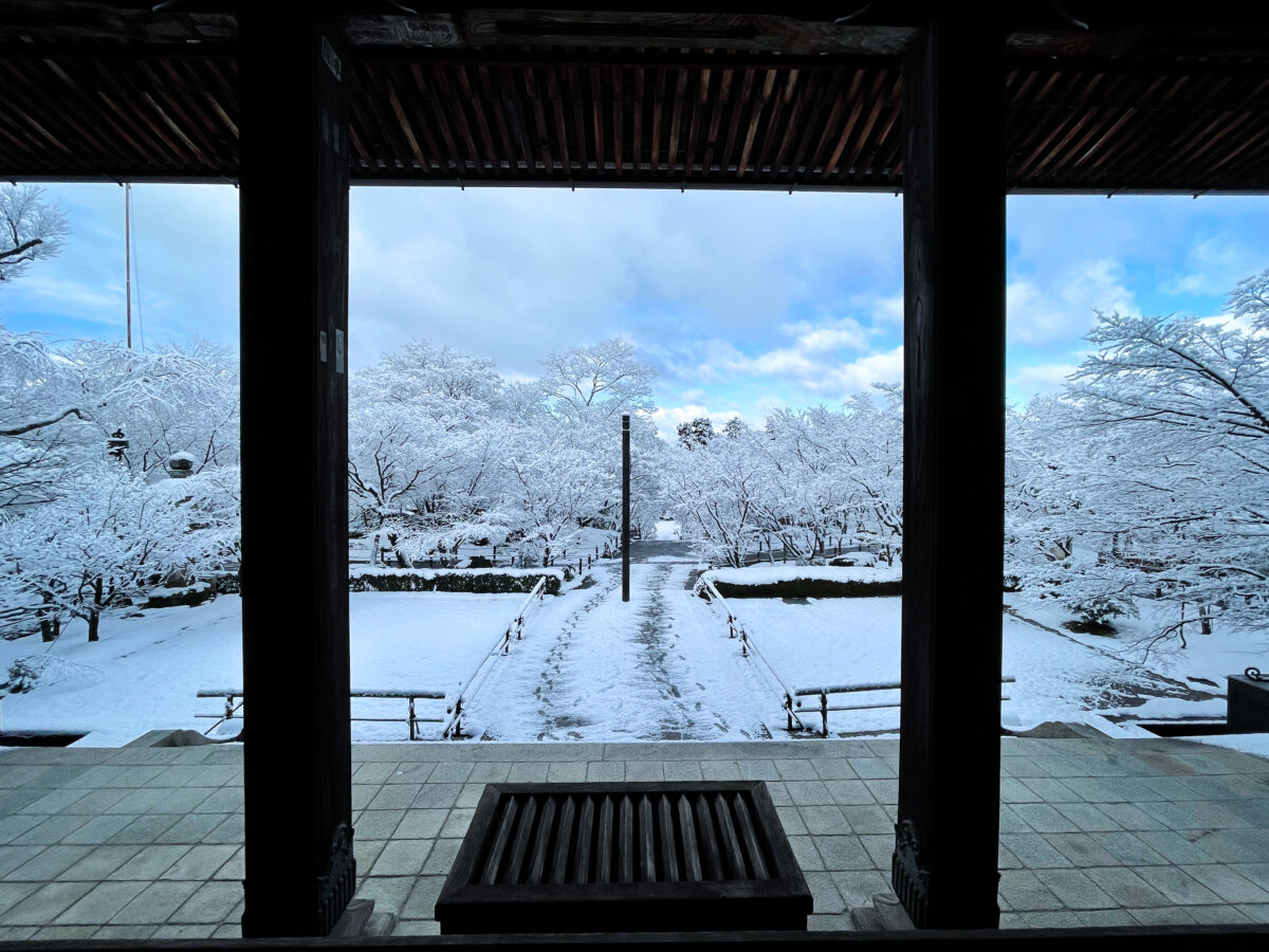 京都 永観堂 雪18