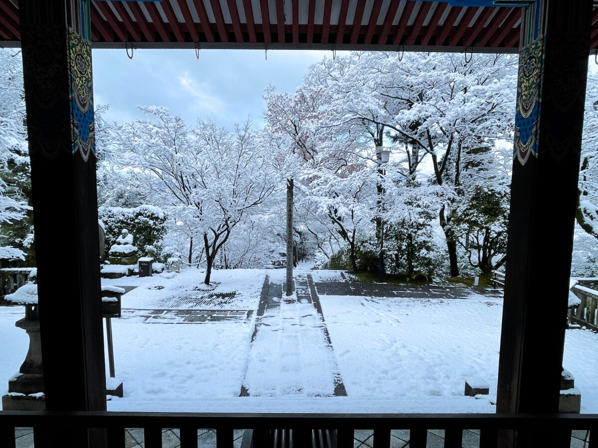 京都 永観堂 雪22