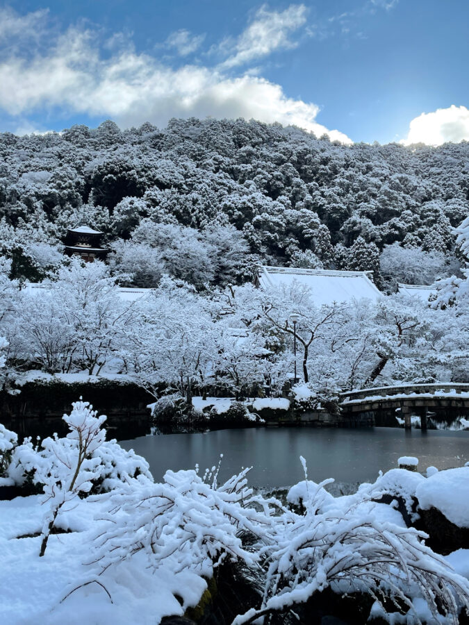 京都 永観堂 雪7