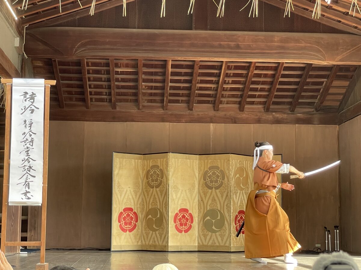 祇園祭 伝統芸能奉納 剣舞