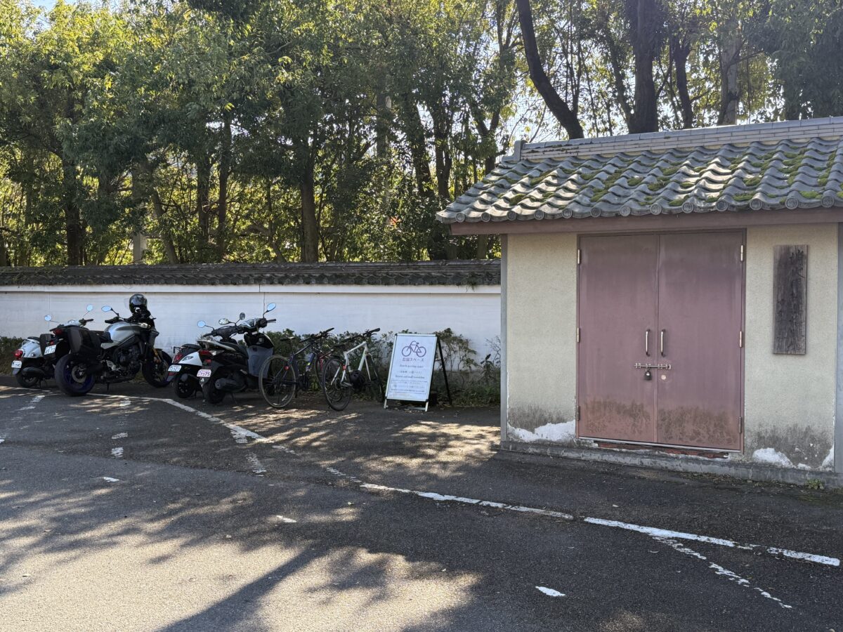 醍醐寺 駐輪場