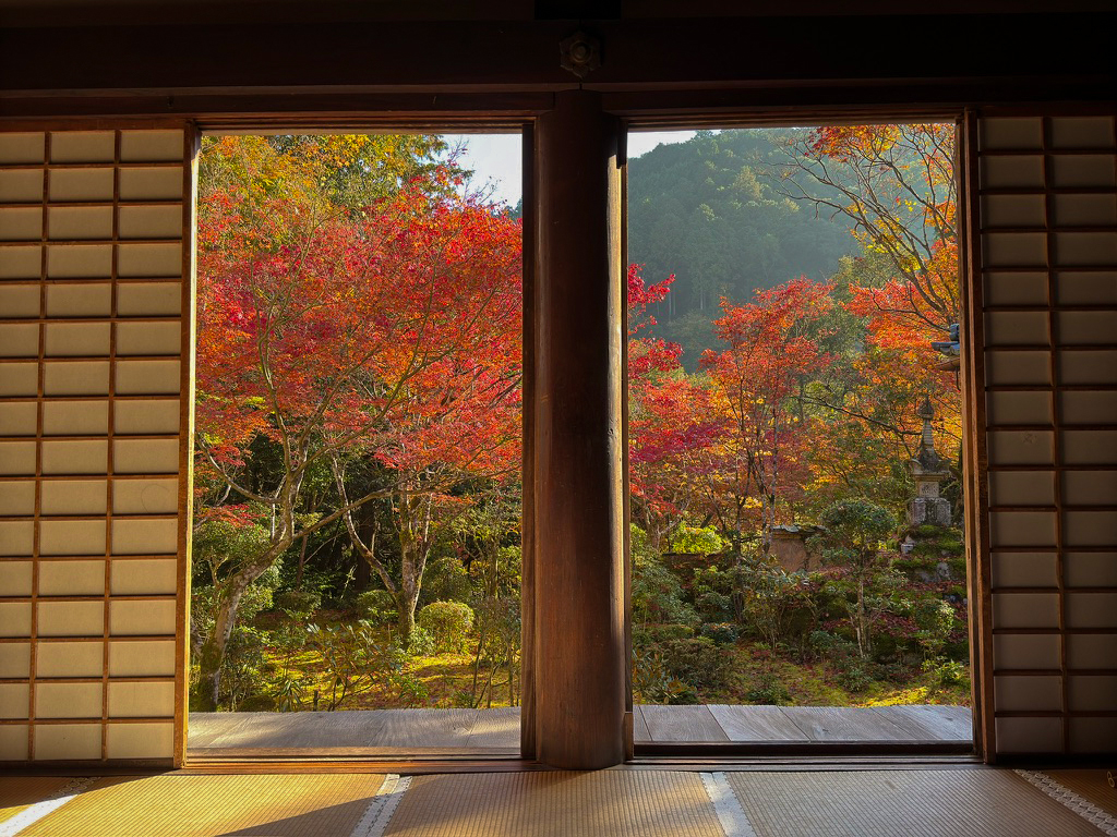 京都高雄 西明寺紅葉-3