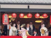長刀鉾　稚児舞披露
