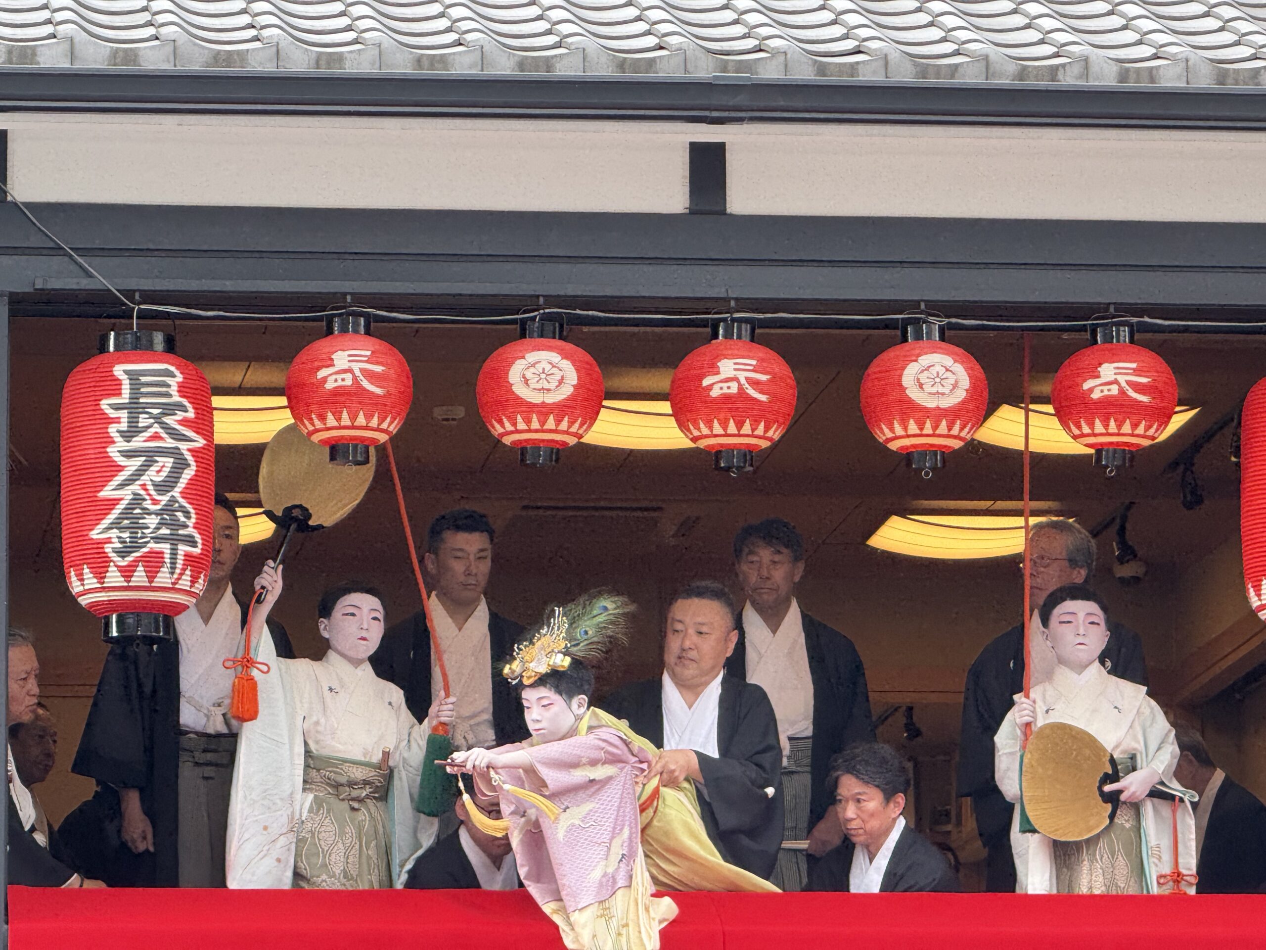長刀鉾　稚児舞披露