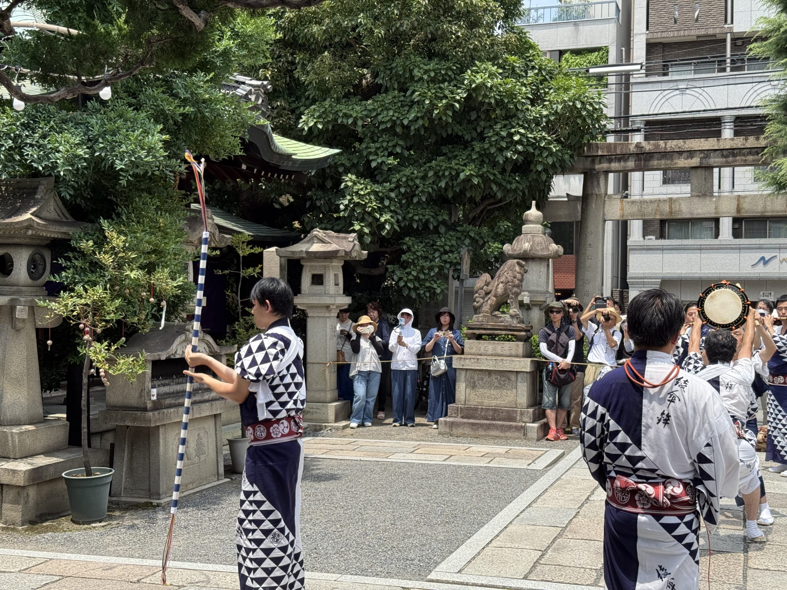 綾傘鉾　棒振り囃子